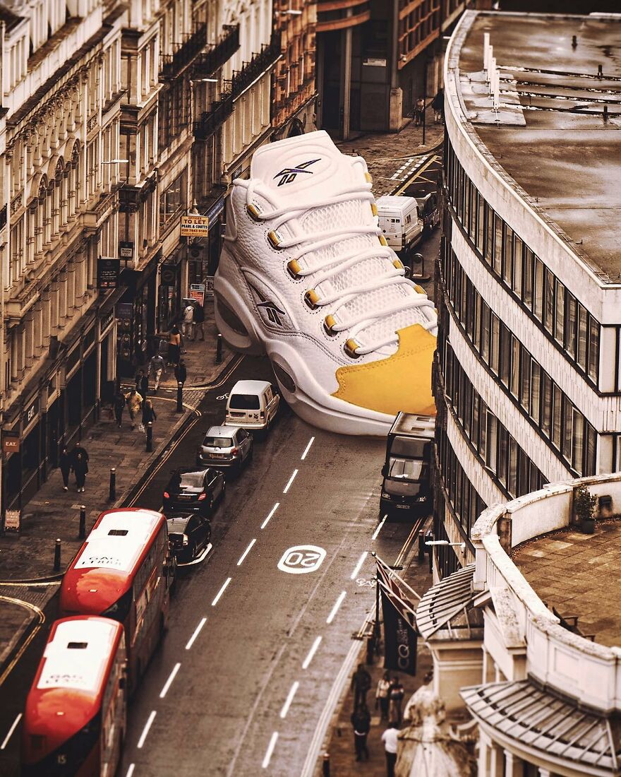 Meet The Surreal World Of Giant Sneakers By Costa Rican Artist Carlos Jiménez Varela (81 Pics)