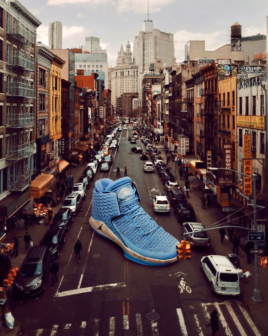 Meet The Surreal World Of Giant Sneakers By Costa Rican Artist Carlos Jiménez Varela (81 Pics)