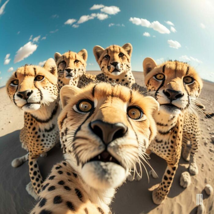 Cheetah Family
