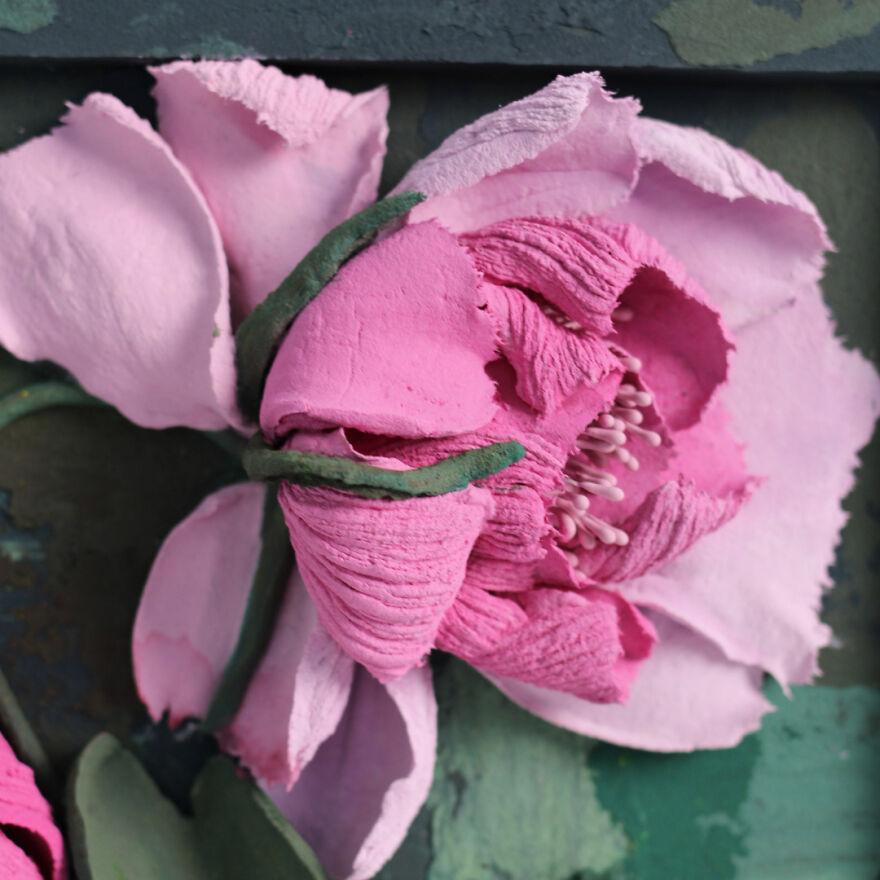 Flowers From Decorative Plaster