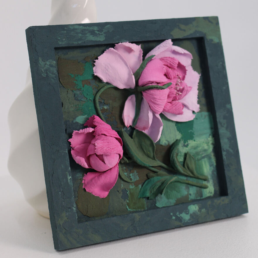 Flowers From Decorative Plaster