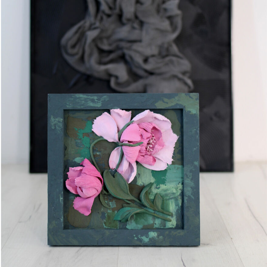 Flowers From Decorative Plaster