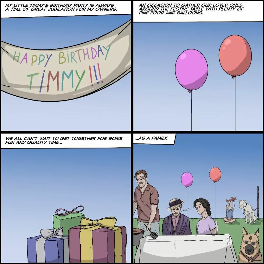 Timmy's Birthday Party Is A Time To Be Spent Together... As A Family