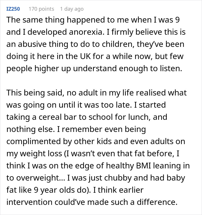 Mom Is Devastated After Daughter Refuses Food Because School Sent Her A Letter Over Her 2 Lb &ldquo;Weight Problem&rdquo;