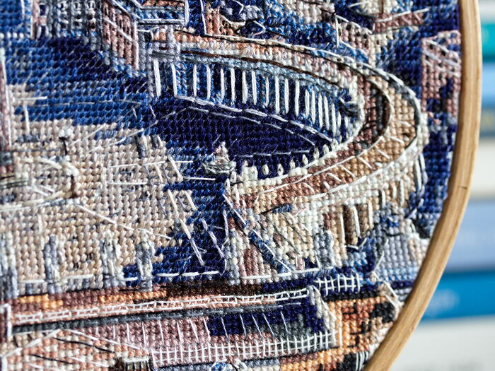 I Spent 2 Months Cross Stitching St.peter's Square (11 Pics)