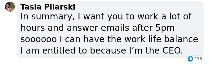 CEO Makes A LinkedIn Post Saying "Never Hire Anyone That's Looking For Work Life Balance," And It Backfires