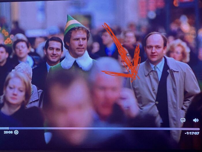 Elf - Suit Buttoned To Trench Coat