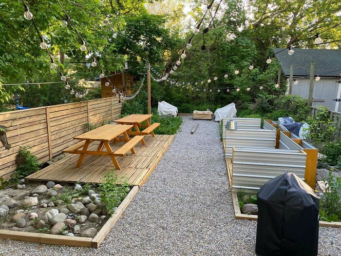 1k Back Yard. Mostly Found And Reclaimed Material. All Native Plants. No Grass. I Rent And Convinced Land Lord Give Me 1k To Do What I Wanted With