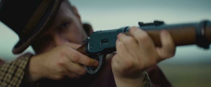 The English - Winchester Model 1892 Being Used In 1875