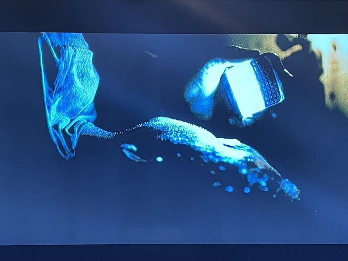 In Buried, Ryan Reynolds Pulls The Phone Away From His Face To Check The Battery And Is Holding It Upside Down. The Mic Would Be At His Ear And Speaker At His Mouth