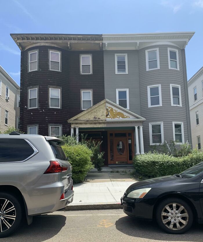 This House Where Only One Half Has Been Restored