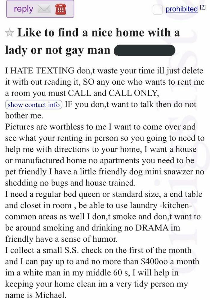 My Search For A Roommate Has Been An Exhausting One 🙄