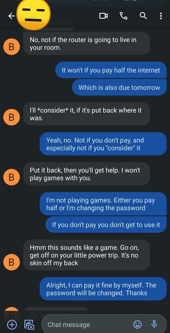 He Used To Be My Best Friend. But We Had A Falling Out, And He's Recently Decided He Didn't Need To Pay Half Of Utilities Anymore