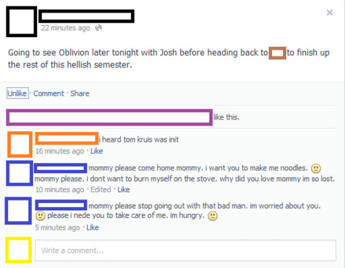 My Girlfriend's Male Roommate Jokingly Acts Like My Girlfriend Is His "Mommy" Because She Always Helps Him With Tasks That Were Normally Taken Care Of By Someone Else Back Home