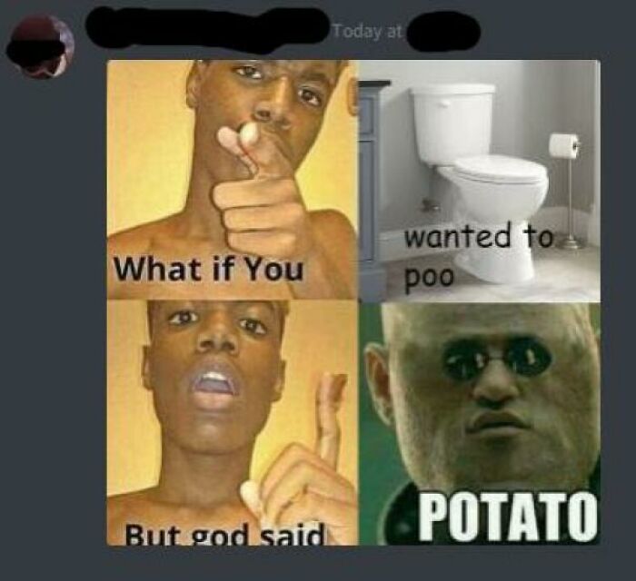 When You Use A Dead Meme And Try To Be Random