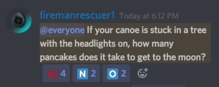 Did He Really Have To Ping Everyone