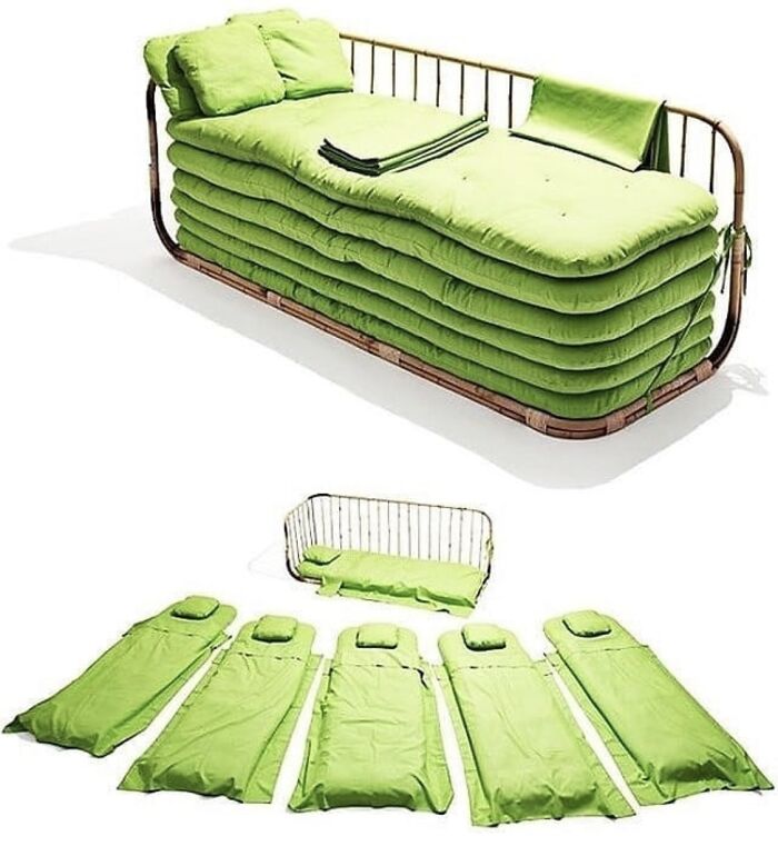 Ever Try Sitting On A Stack Of Blankets?