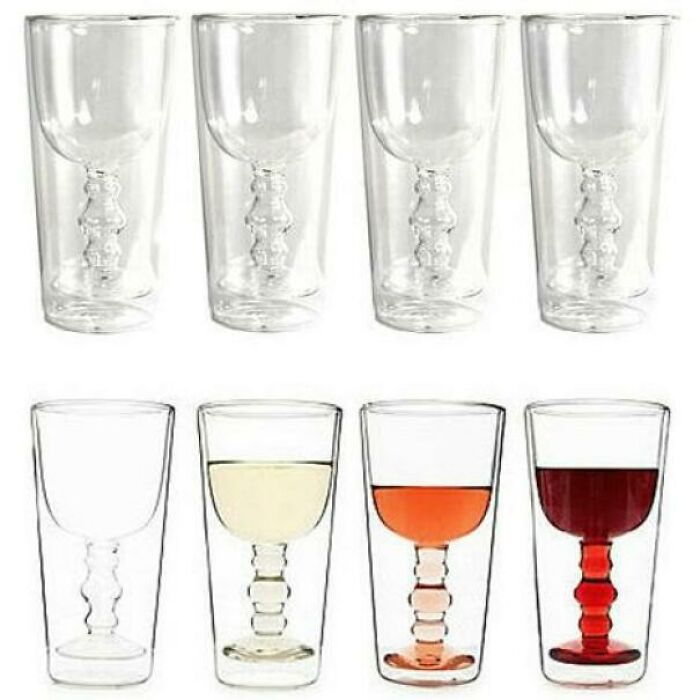 Good Luck Getting The Last Bit Of Wine Out Of Your Glass