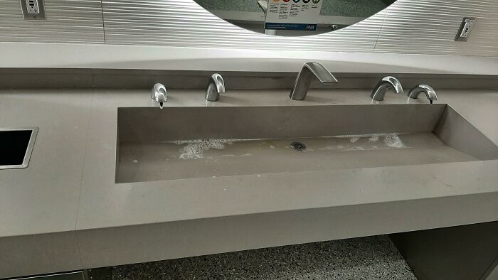 Let's Play Guess What's A Faucet. I Saw 3 Guys In A Row Guess Wrong. I Was One Of Them