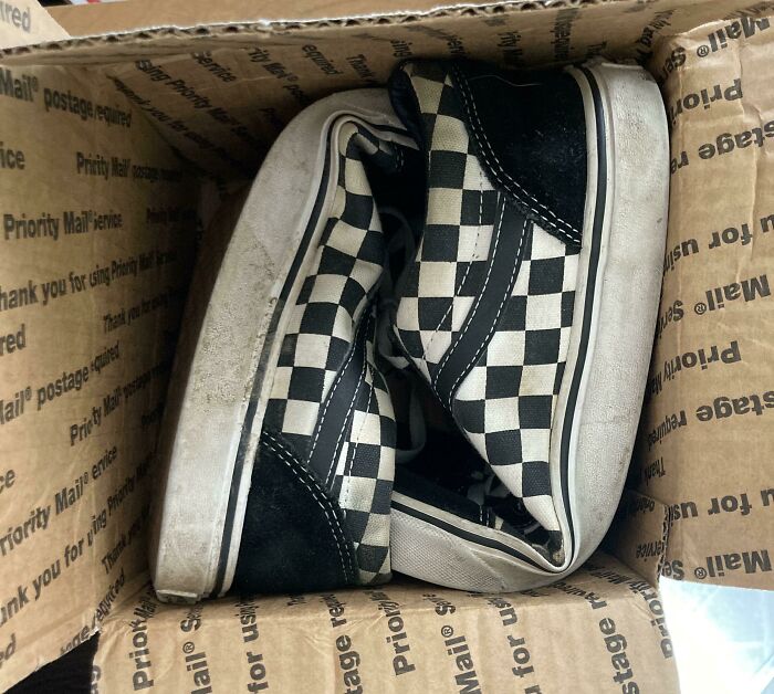 Cómo llegaron los zapatos que pedí en Poshmark