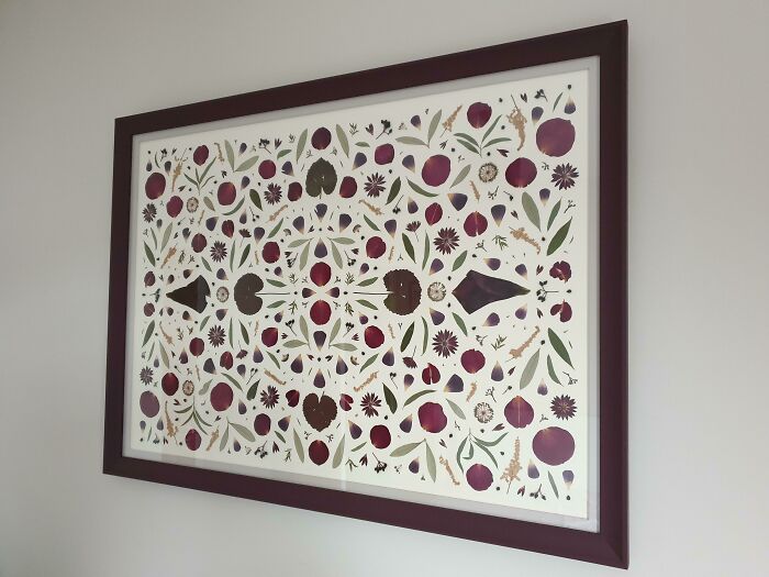 My Framed Wedding Bouquet