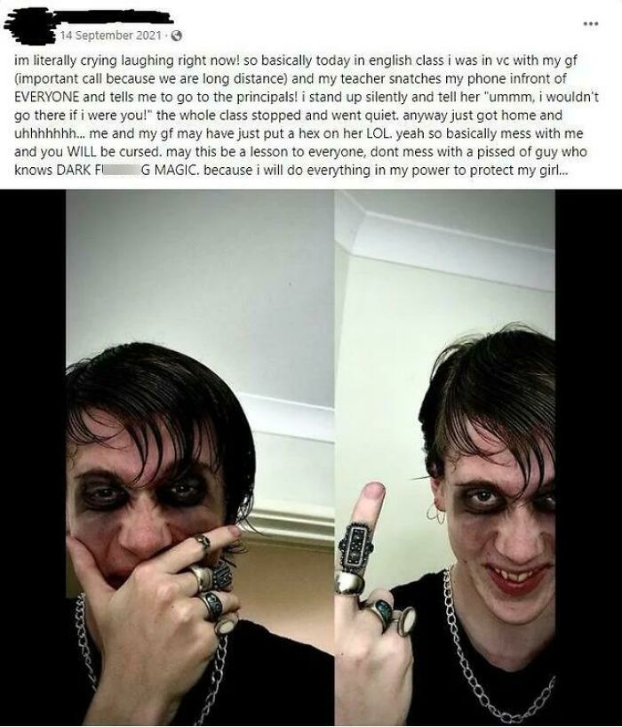 Mans Gonna Use Dark Magic On You, You Will Be Hexed