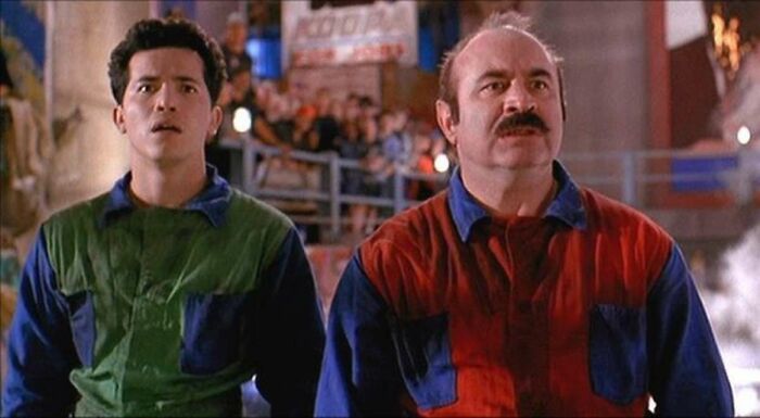 Super Mario Bros movie scene 