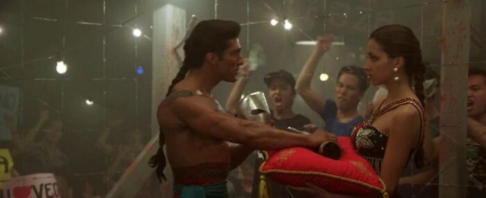 Street Fighter movie scene 