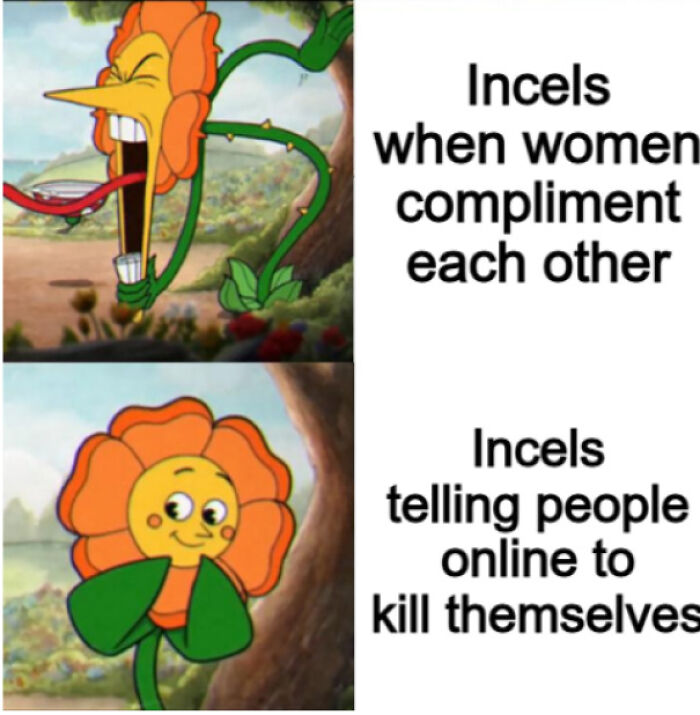 Incels Are Narcissists Who Slut-Shame Women For Complimenting Each Other, And Wonder Why No One Likes Them