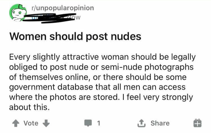 Why Would You Even Think This