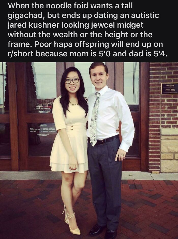 Hold Up So A Short Guy Gets A Girl, Without Being Rich Or Tall Or Buff, And Is Autistic And This Is What You Take From It, I Have No Words For The Stupidty I Am Seeing