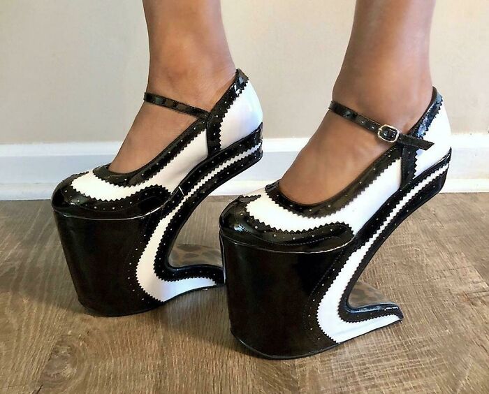 These Heels With No Heel