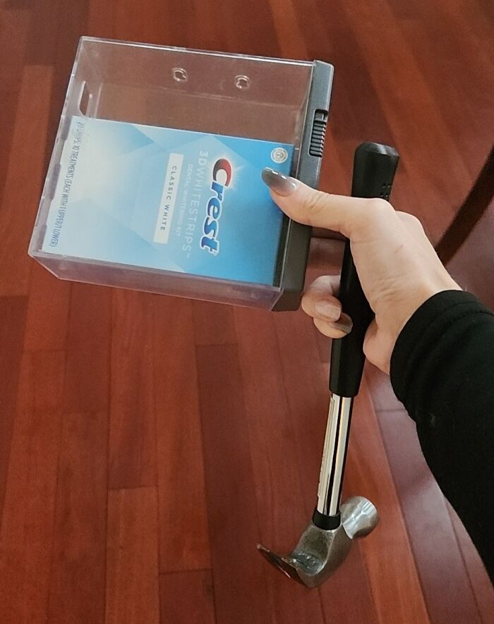 Así es como llegó mi pedido de Walmart. Llamé al servicio de atención al cliente para preguntar qué debía hacer y me dijeron que lo rompiera