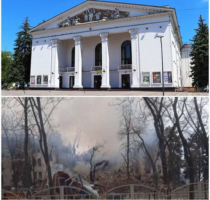 Rusia acaba de lanzar una bomba sobre un teatro en el que se refugiaban unas mil personas (niños incluidos)