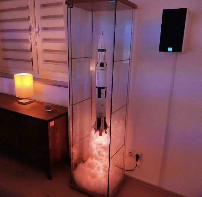 This Custom NASA Lamp