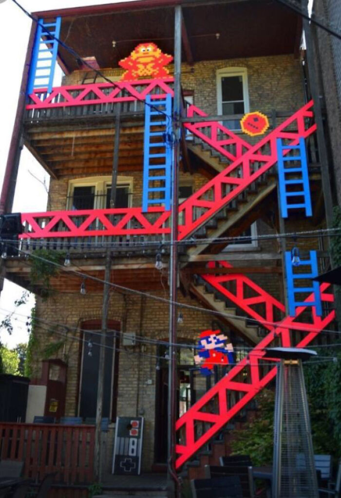 Donkey Kong Staircase