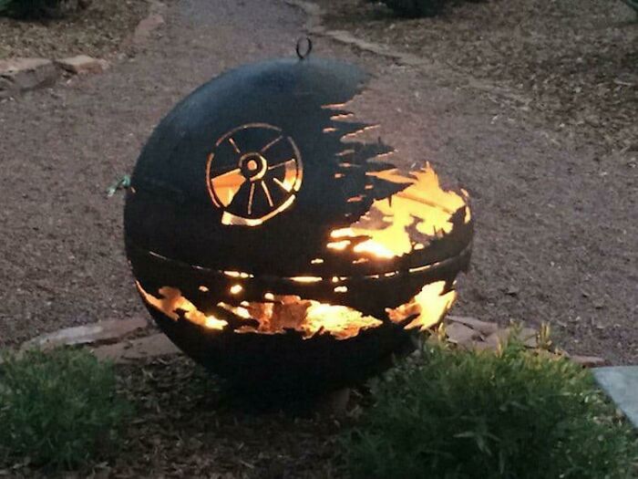 Death Star Fire Pit