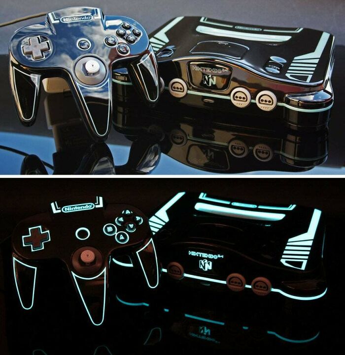 N64 Futuristic Style