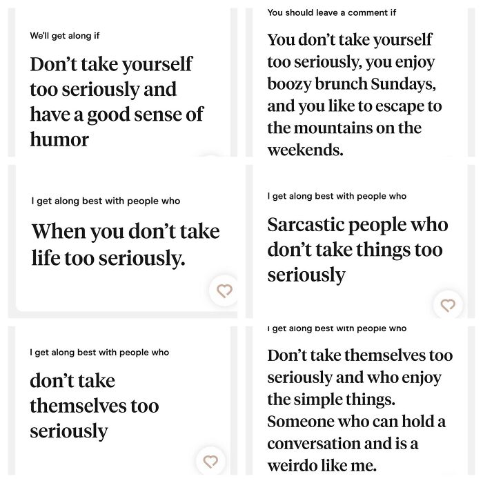 Please Don’t Take This Post Too Seriously