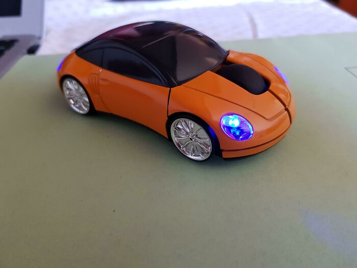 Mouse Shaped Like A Car