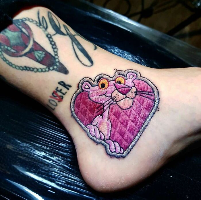 Tattoo That Looks Like A Patch