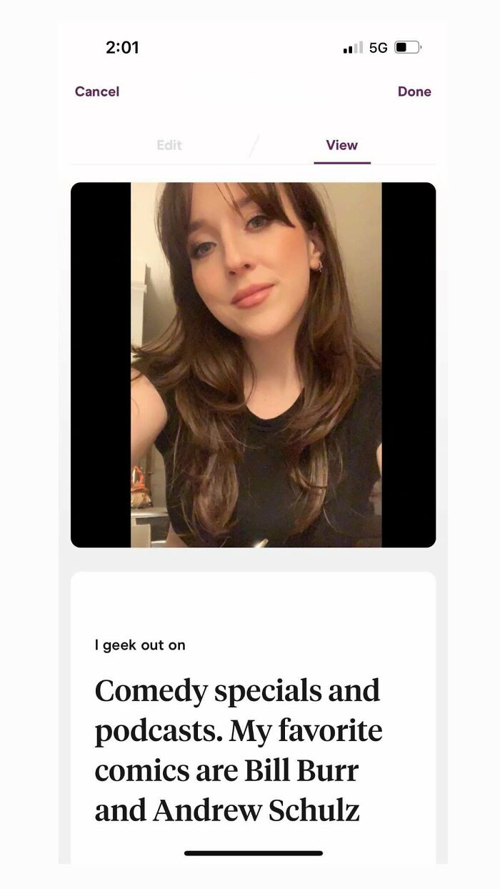 25 F Updated Profile