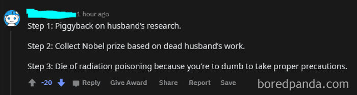 Talking About Marie Curie