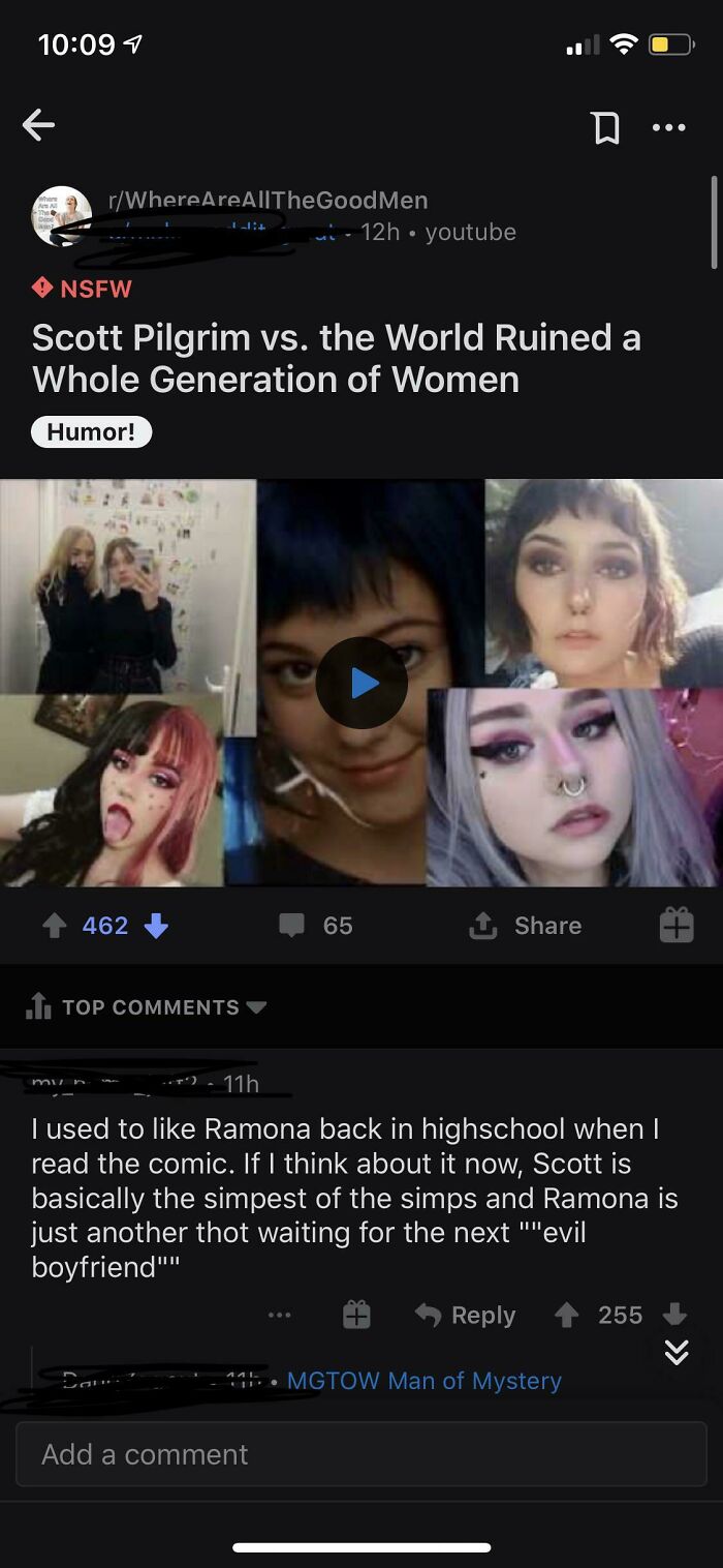 Apparently A Movie Ruined Women