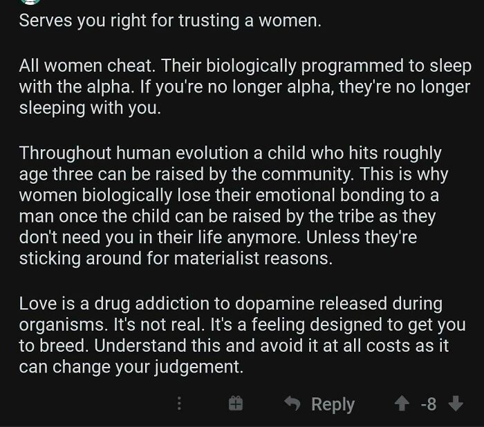 Someone Thought This Was Good Relationship Advice