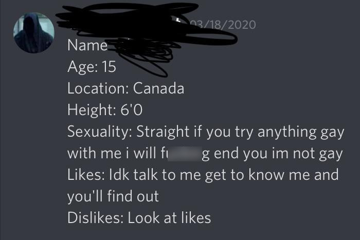 Reminder That He's Not Gay!