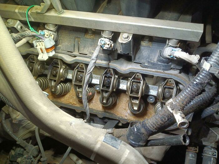 This Customer Must Have Pissed Someone Off, Because They Filled The 6.0l In His Dump Truck With Sand, And Did The Same Thing To The Engines In His Other Dump Truck, His Skid Steer, And His Feller Buncher