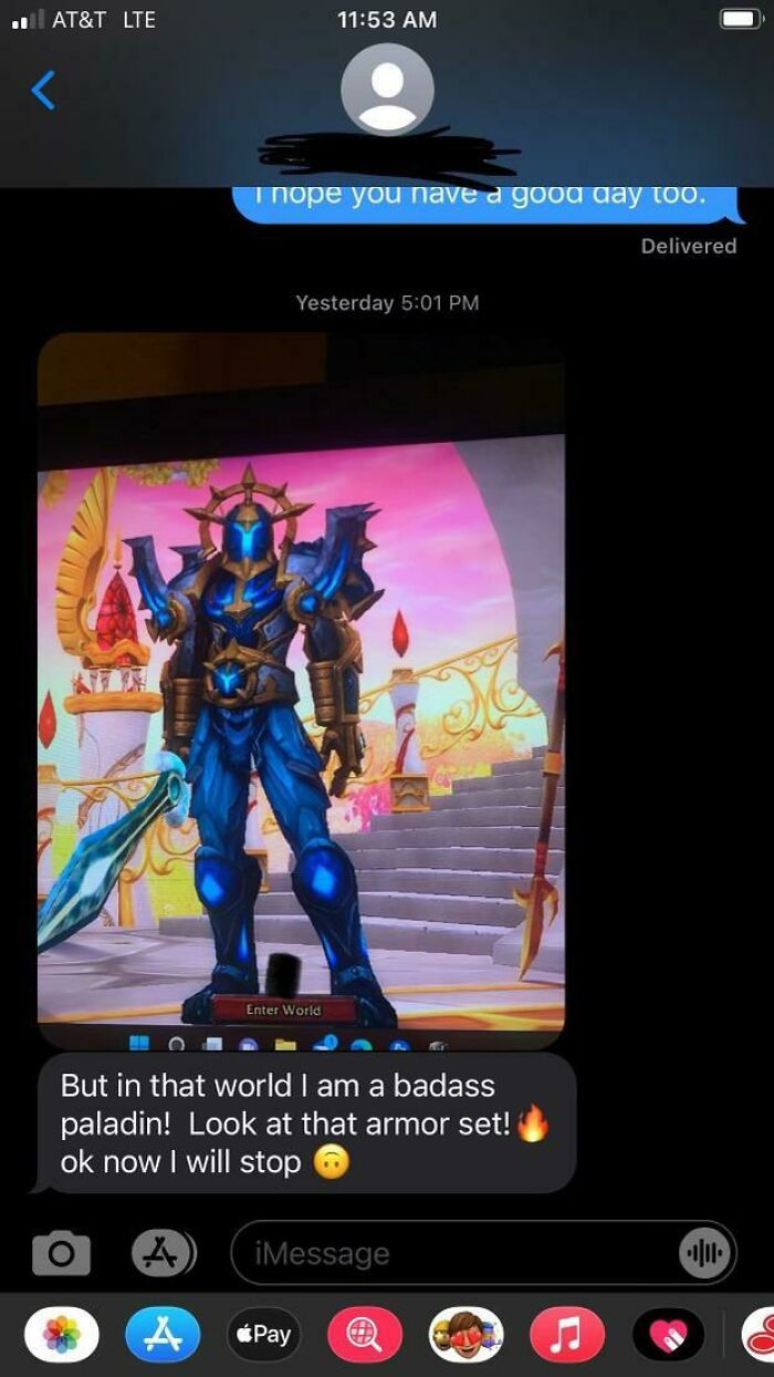 My Mother In Laws Lawn Guy Thinks This Is Flirting. He’s 41 Btw