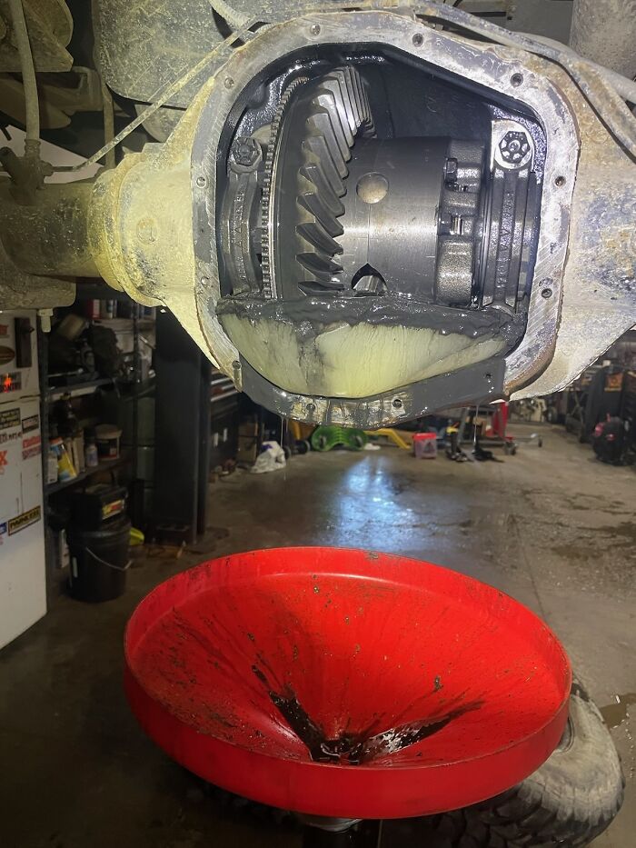 Rear Tires Kept Locking Up Trying To Get It In The Shop