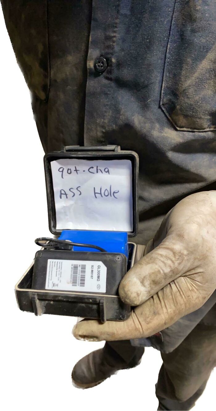 Found A Tracking Device In A Customers Car…